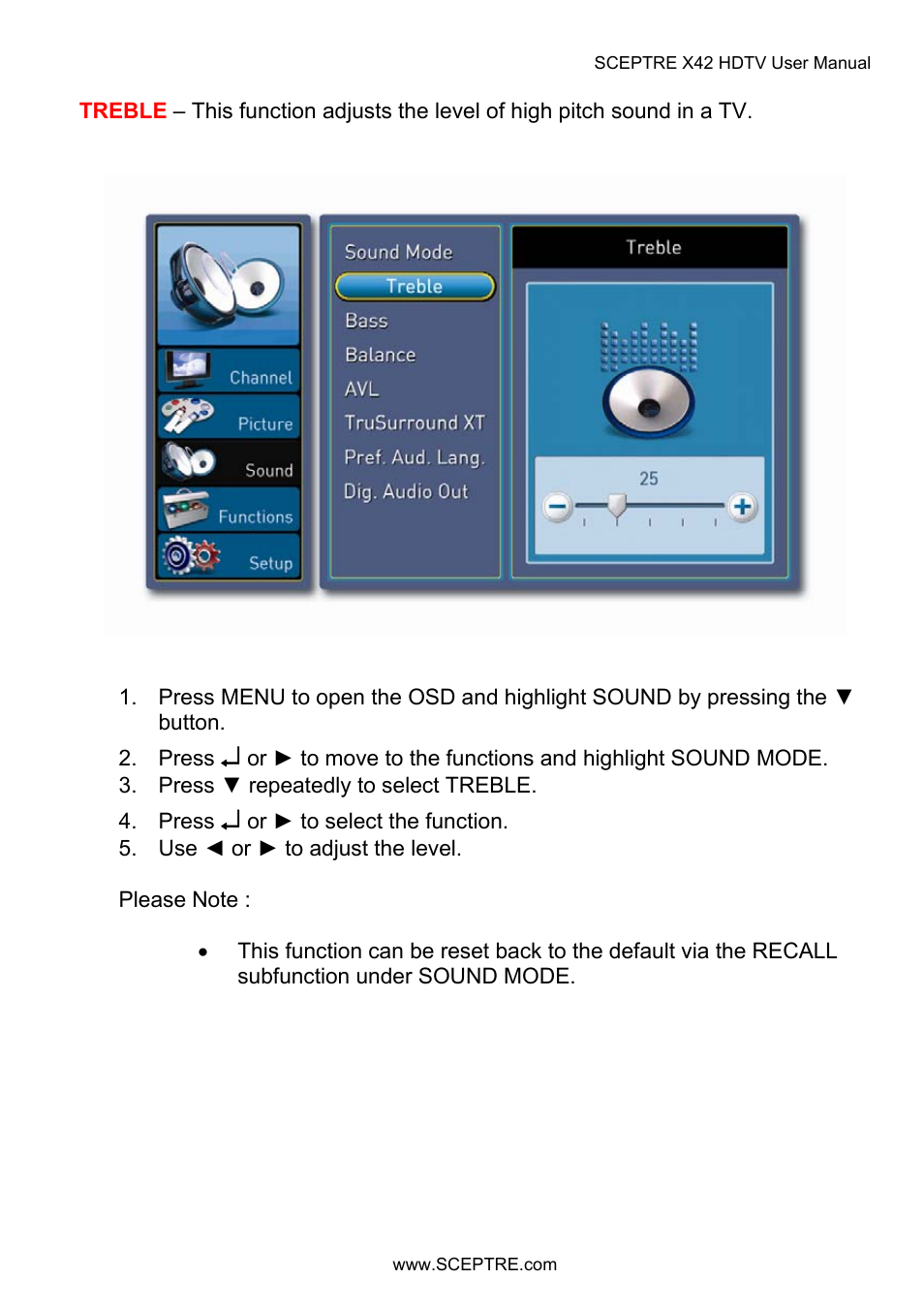 Sceptre X42BV-FULLHD User Manual | Page 67 / 128