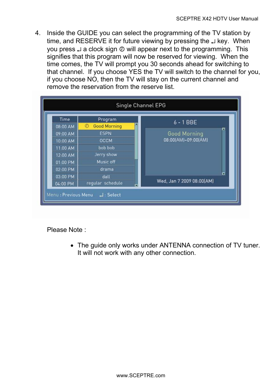 Sceptre X42BV-FULLHD User Manual | Page 85 / 128