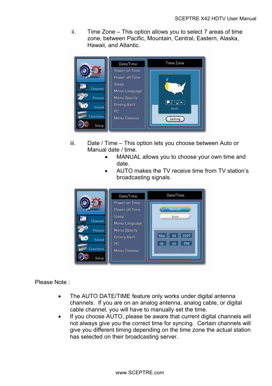 Sceptre X42BV-FULLHD User Manual | Page 88 / 128