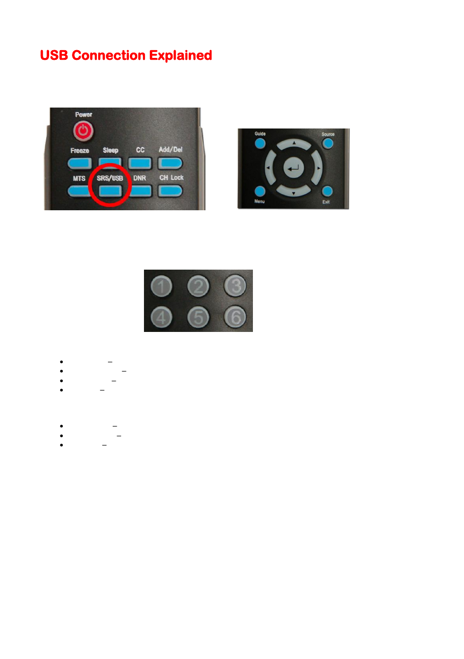 Usb connection explained | Sceptre X46BV-1080P User Manual | Page 38 / 53