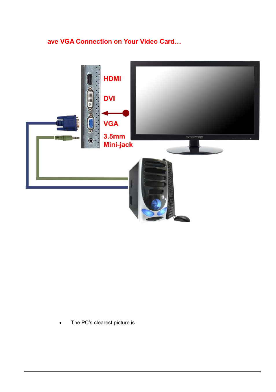 Sceptre E225W-1920 User Manual | Page 16 / 34