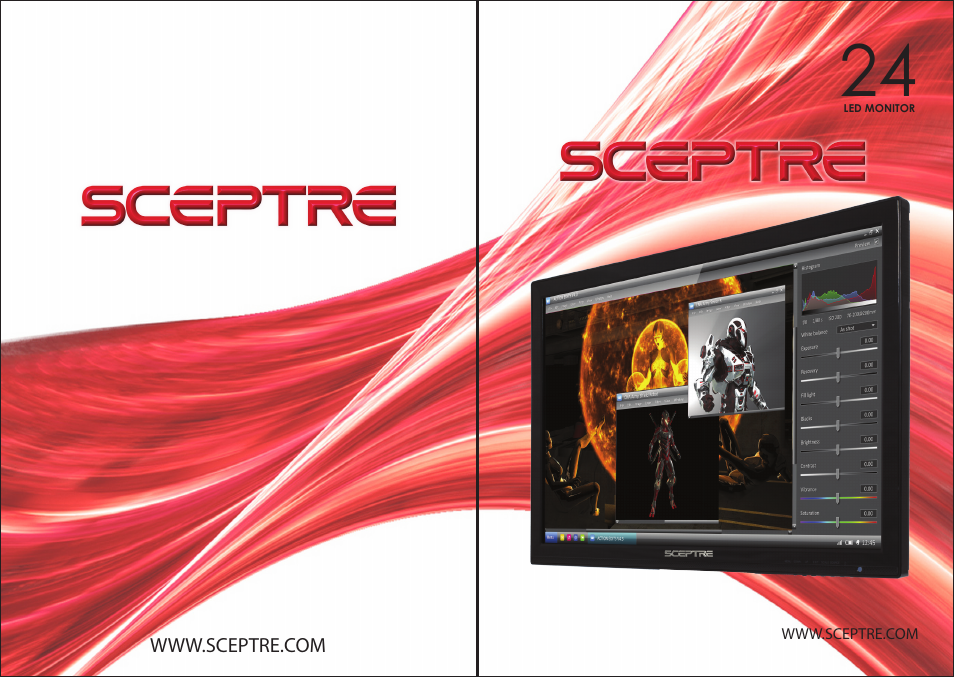 Sceptre E248W-1920 User Manual | 34 pages