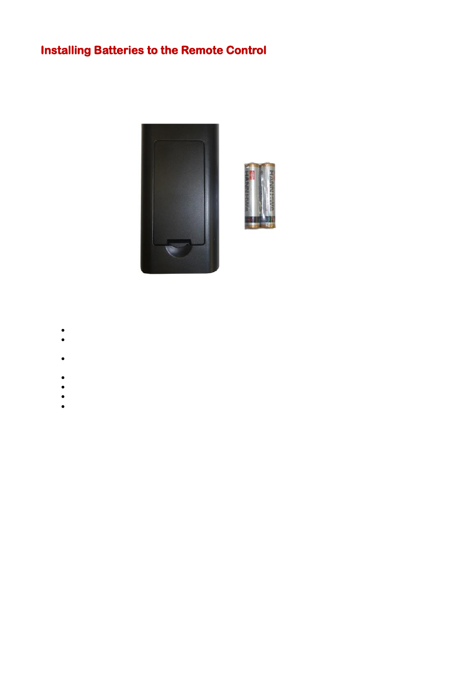 Nstalling, Atteries to the, Emote | Ontrol, Installing batteries to the remote control | Sceptre SB301524W User Manual | Page 14 / 34