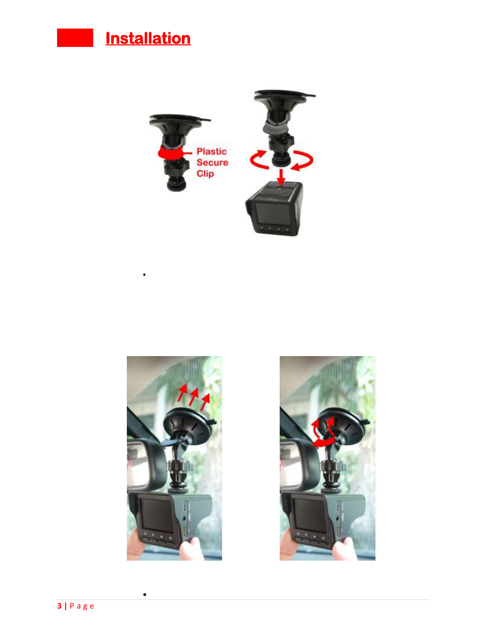 Installation 3, Installation | Sceptre CCR2000 User Manual | Page 3 / 20