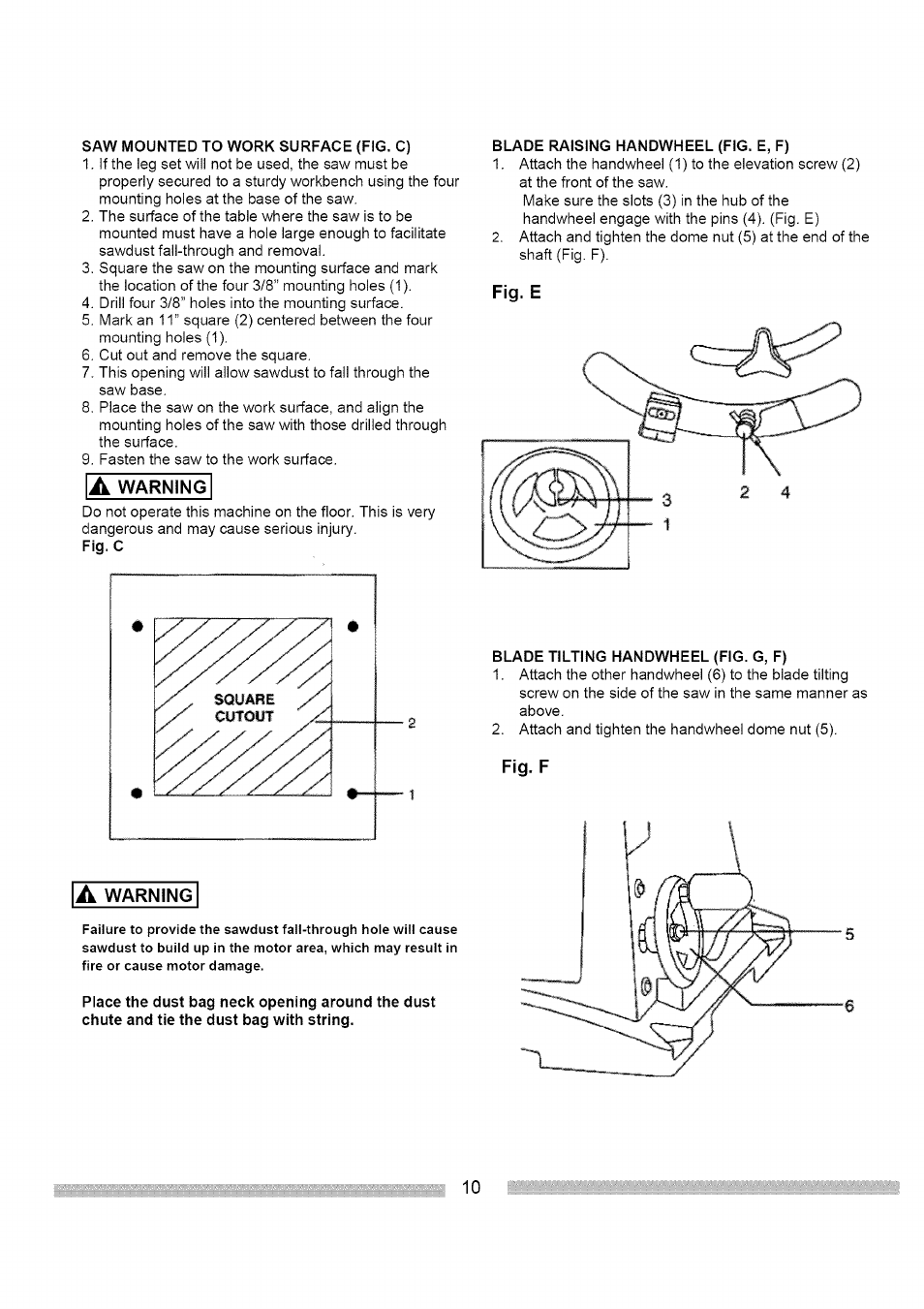 Craftsman 137.248830 User Manual | Page 10 / 31