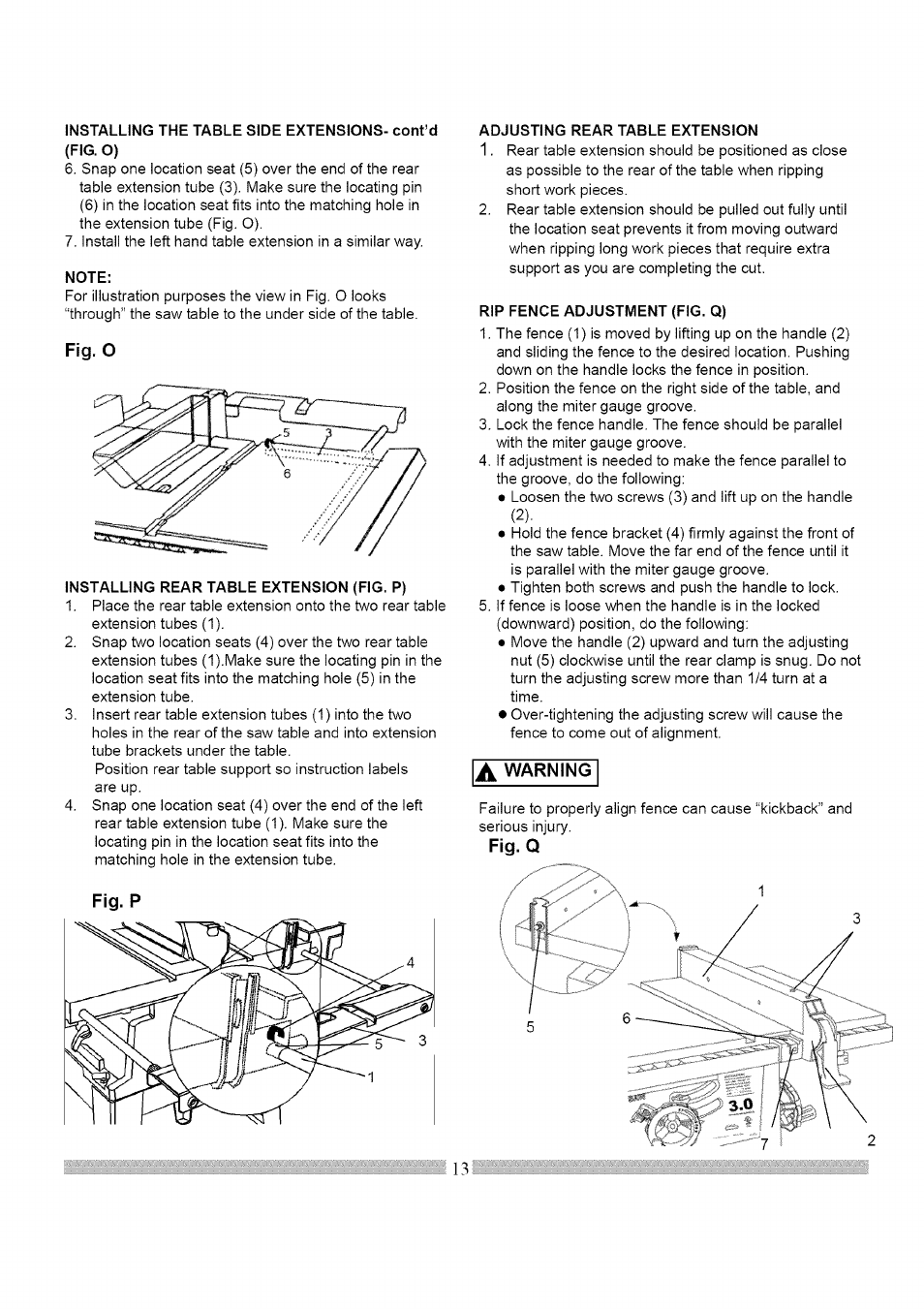 Craftsman 137.248830 User Manual | Page 13 / 31