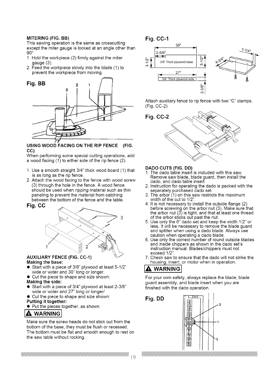 Craftsman 137.248830 User Manual | Page 19 / 31