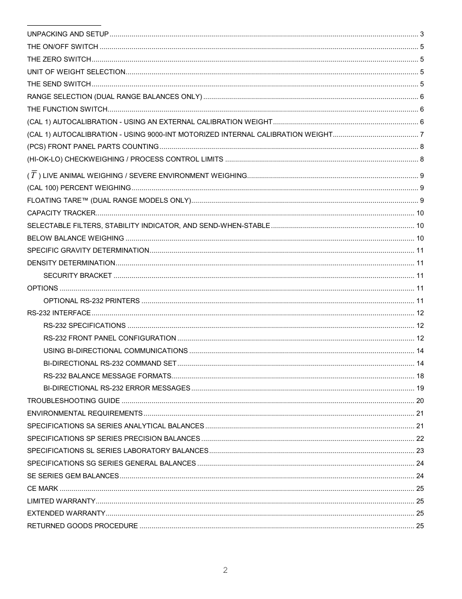Scientech S9000 User Manual | Page 2 / 25