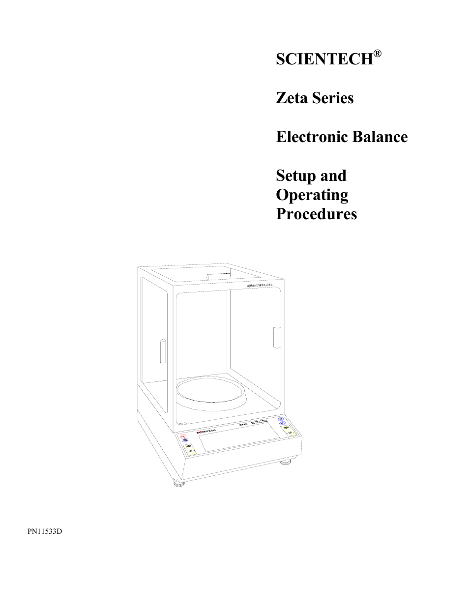 Scientech Zeta Series User Manual | 24 pages