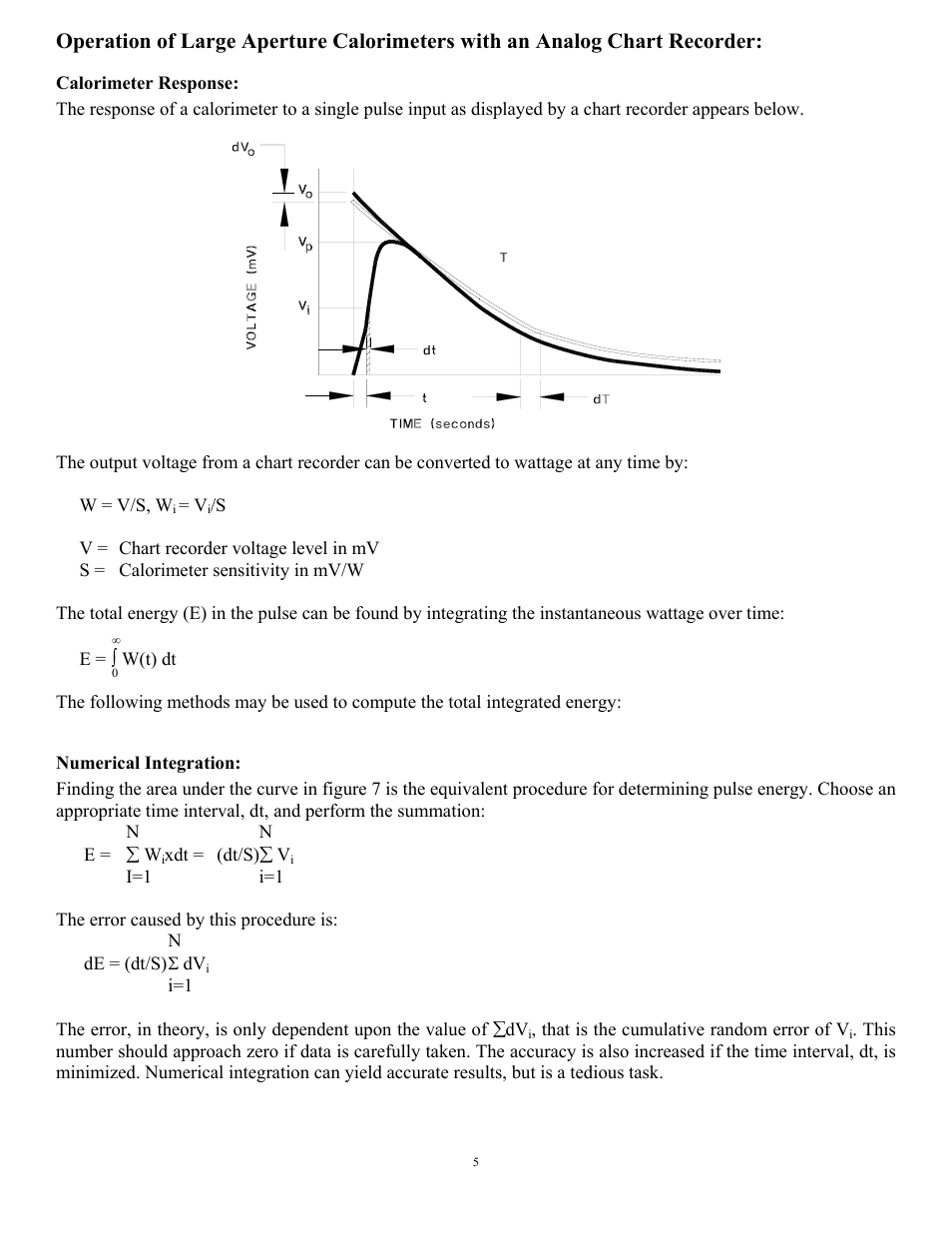 Scientech Large Aperture Calorimeter User Manual | Page 5 / 8