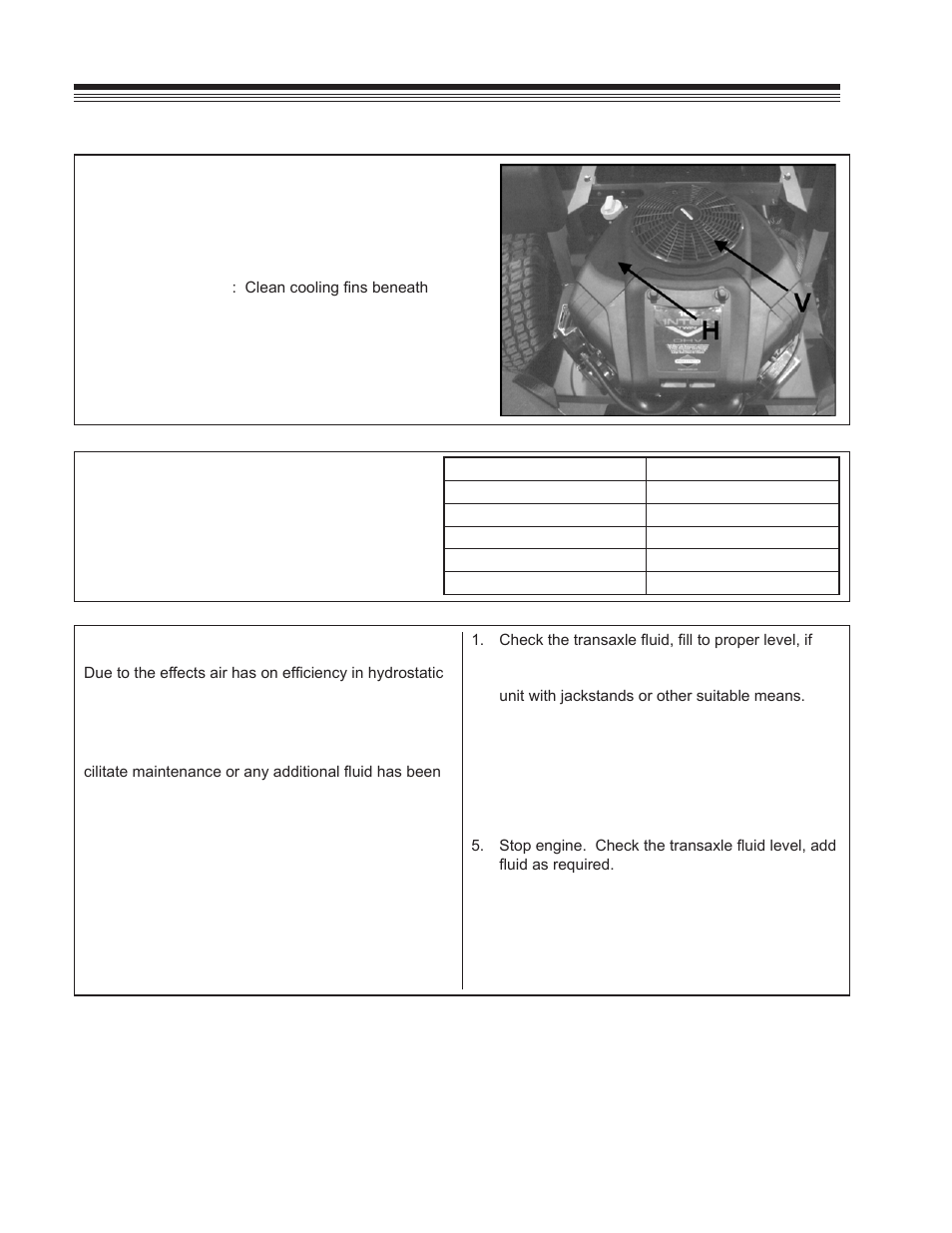Maintenance, 28 engine cooling, Specific torques | Purging transaxles | Craftsman 127.28875 User Manual | Page 30 / 37