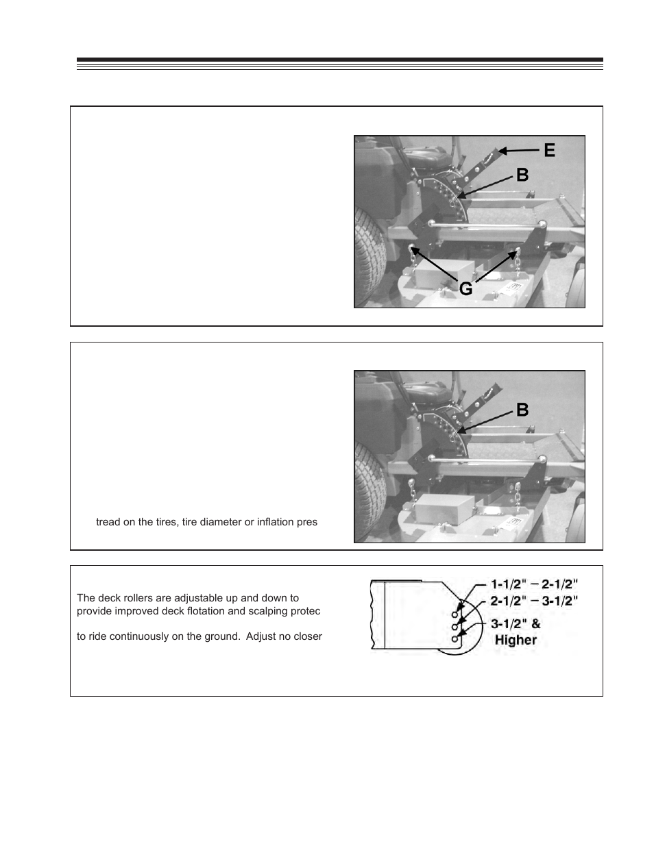 Adjustments | Craftsman 127.28875 User Manual | Page 33 / 37
