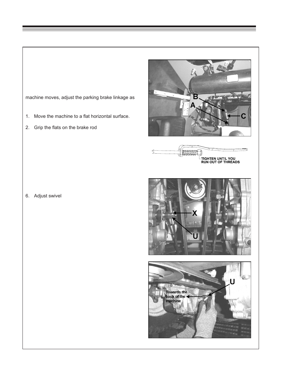 Adjustments | Craftsman 127.28875 User Manual | Page 34 / 37