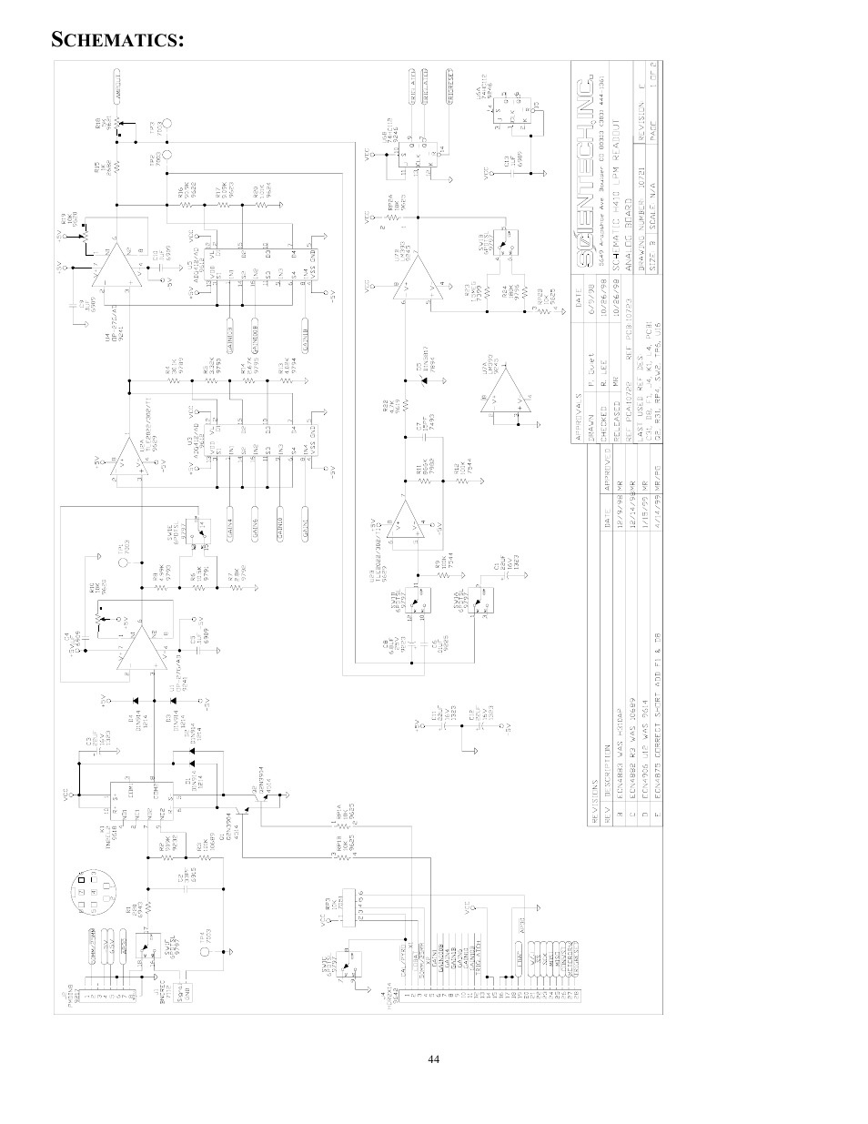 Scientech H410 Vector User Manual | Page 44 / 46