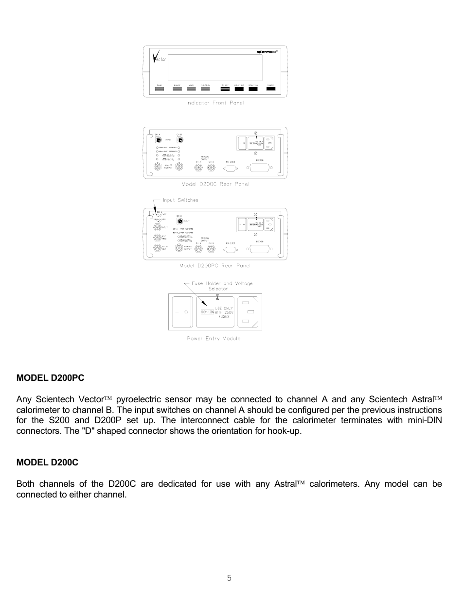 Scientech S200 Vector User Manual | Page 8 / 42