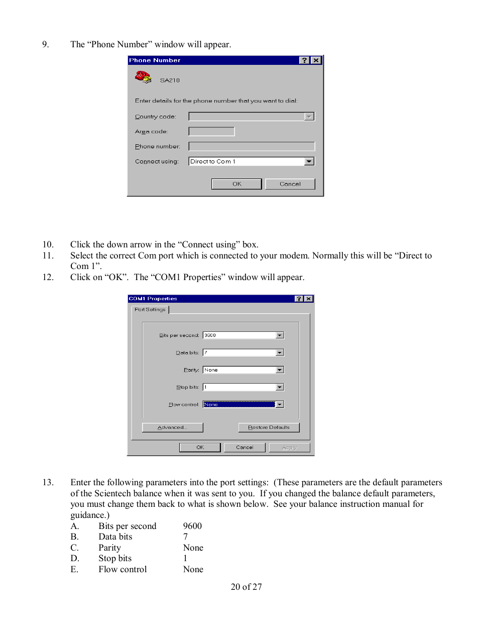Scientech PDA User Manual | Page 20 / 27