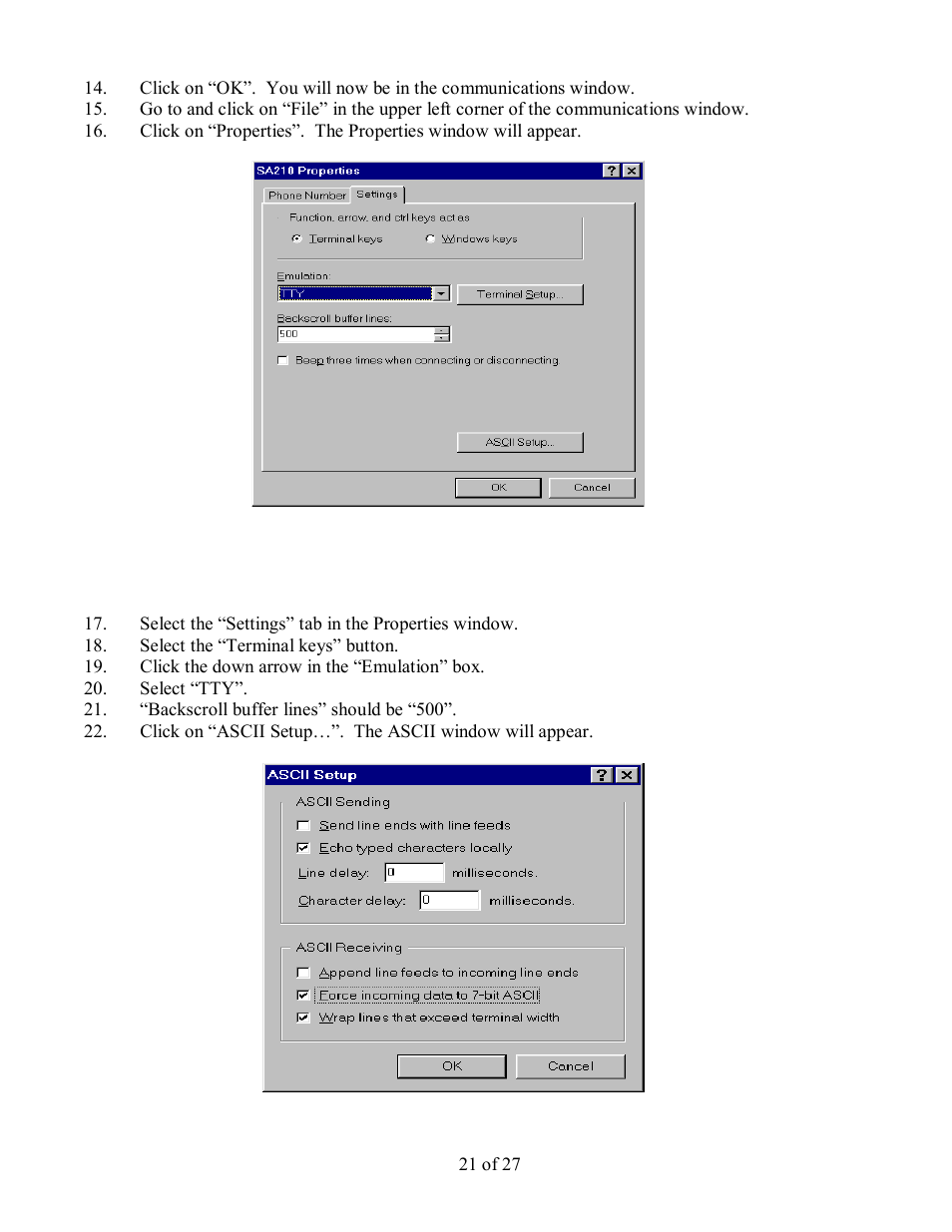 Scientech PDA User Manual | Page 21 / 27