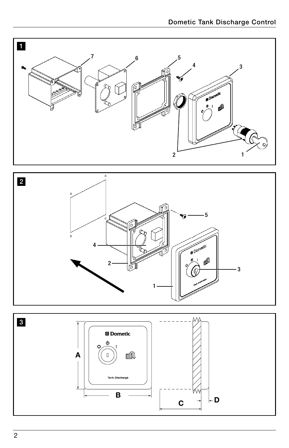 Reference illustrations, Ab c d | SeaLand DTD01 Discharge Pump Control User Manual | Page 2 / 72