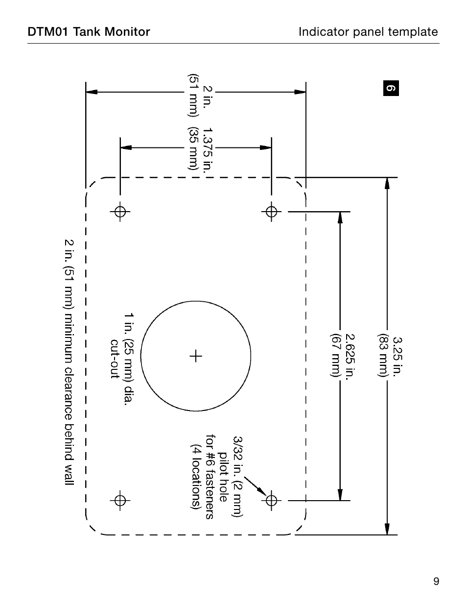 Template | SeaLand DTM01 Tank Monitor User Manual | Page 9 / 12