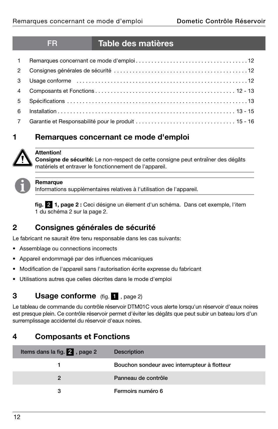 SeaLand DTM01C Tank Monitor User Manual | Page 12 / 48