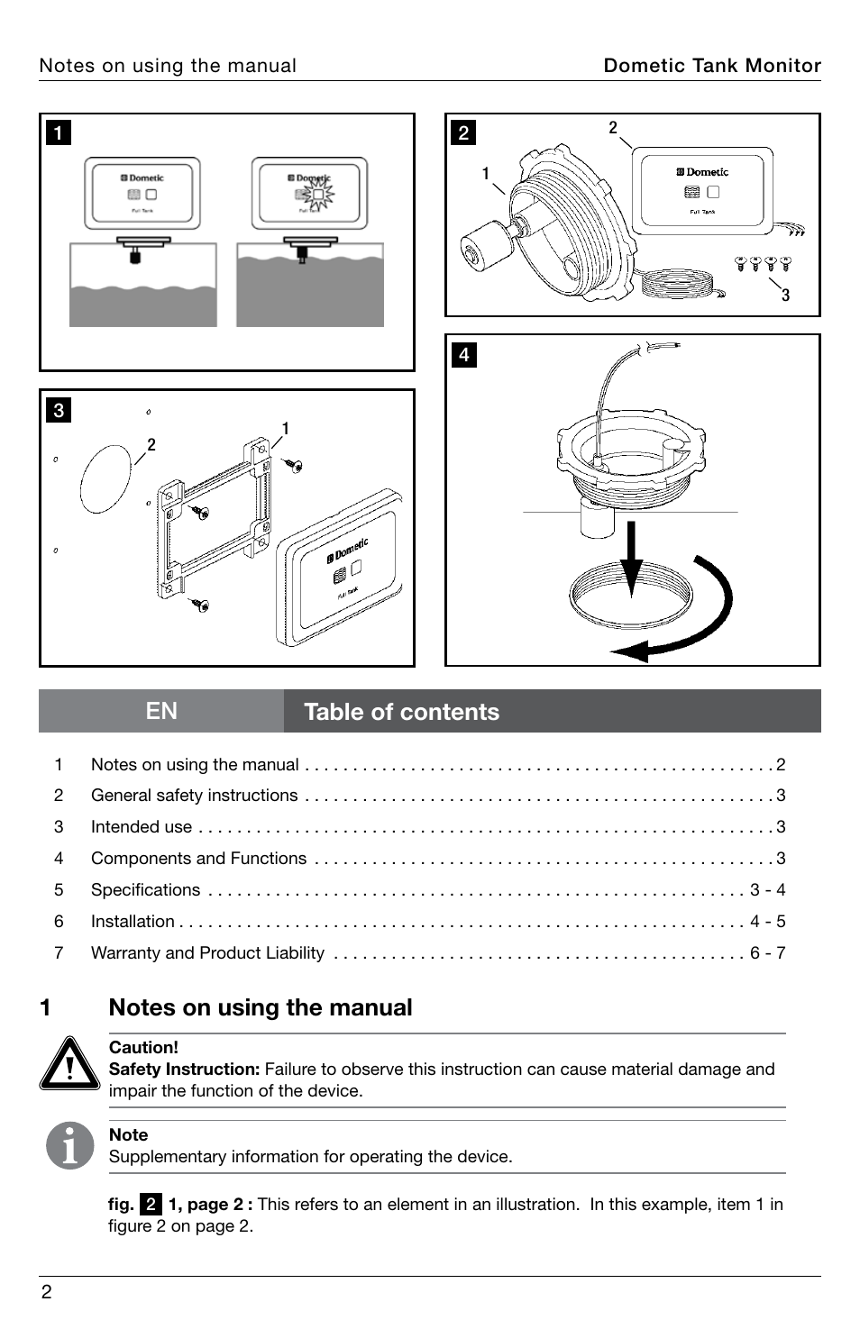 SeaLand DTM01C Tank Monitor User Manual | Page 2 / 48