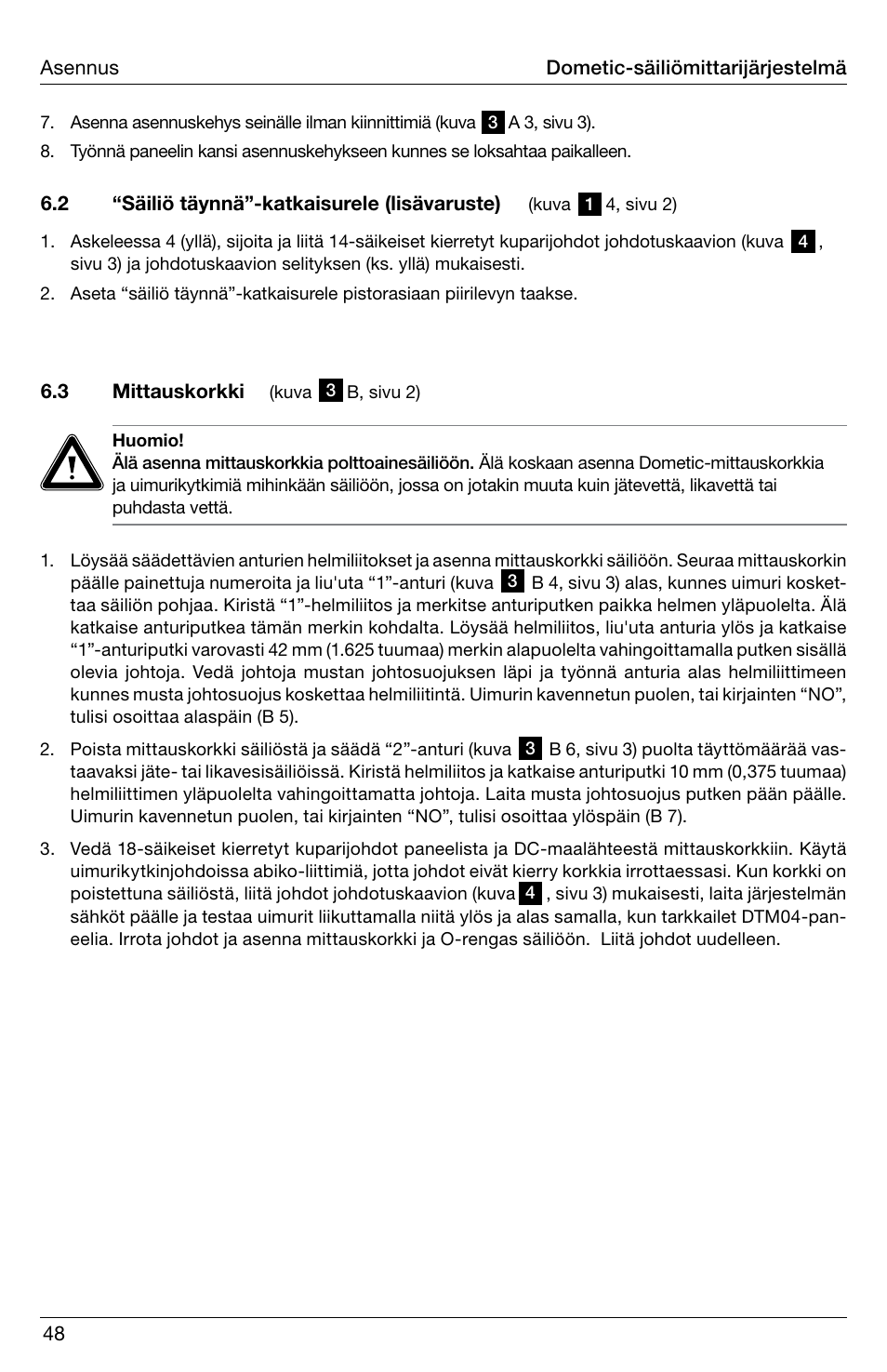 SeaLand DTM04 Tank Monitor System Manual User Manual | Page 48 / 72
