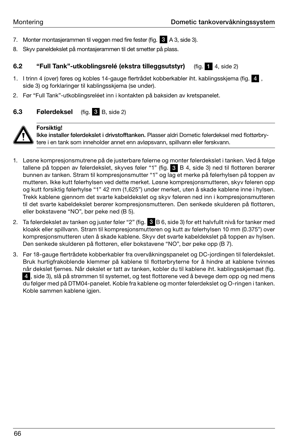 SeaLand DTM04 Tank Monitor System Manual User Manual | Page 66 / 72