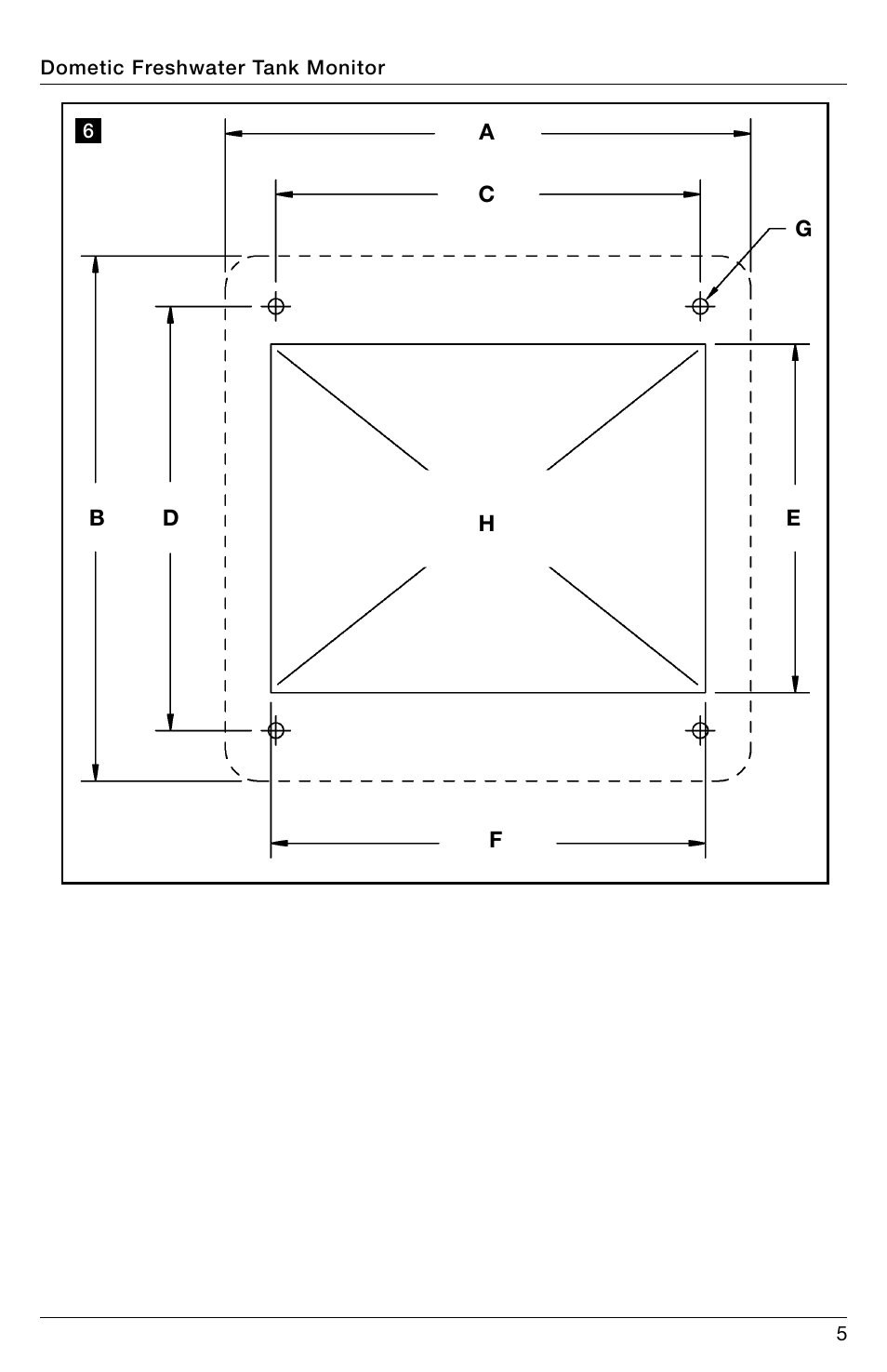 SeaLand DTMF04 Freshwater Tank Monitor User Manual | Page 5 / 12