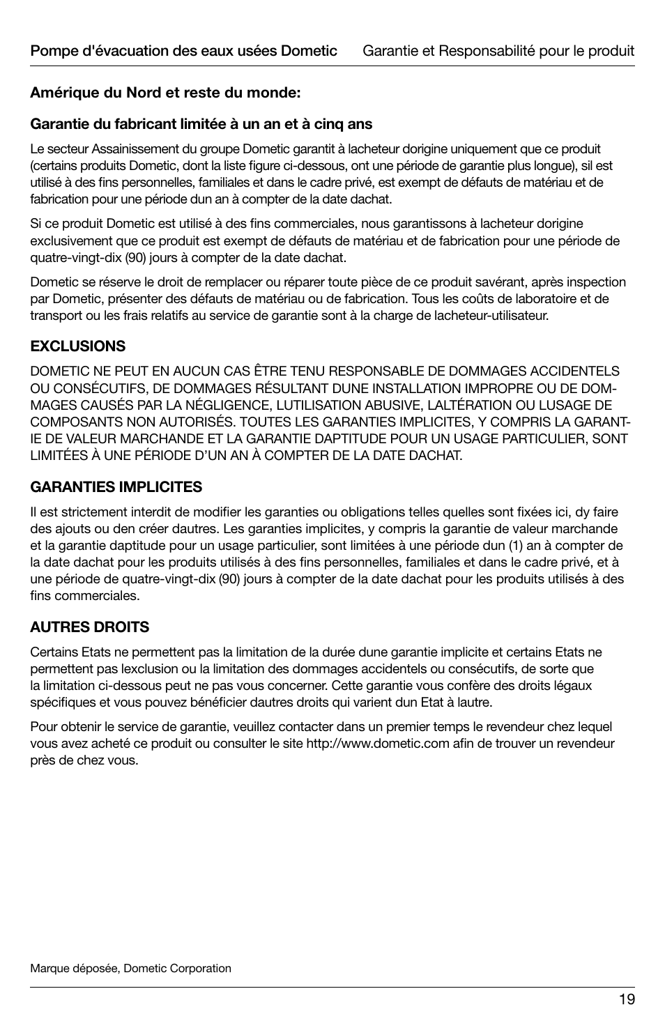 SeaLand DTW Discharge Pump User Manual | Page 19 / 56