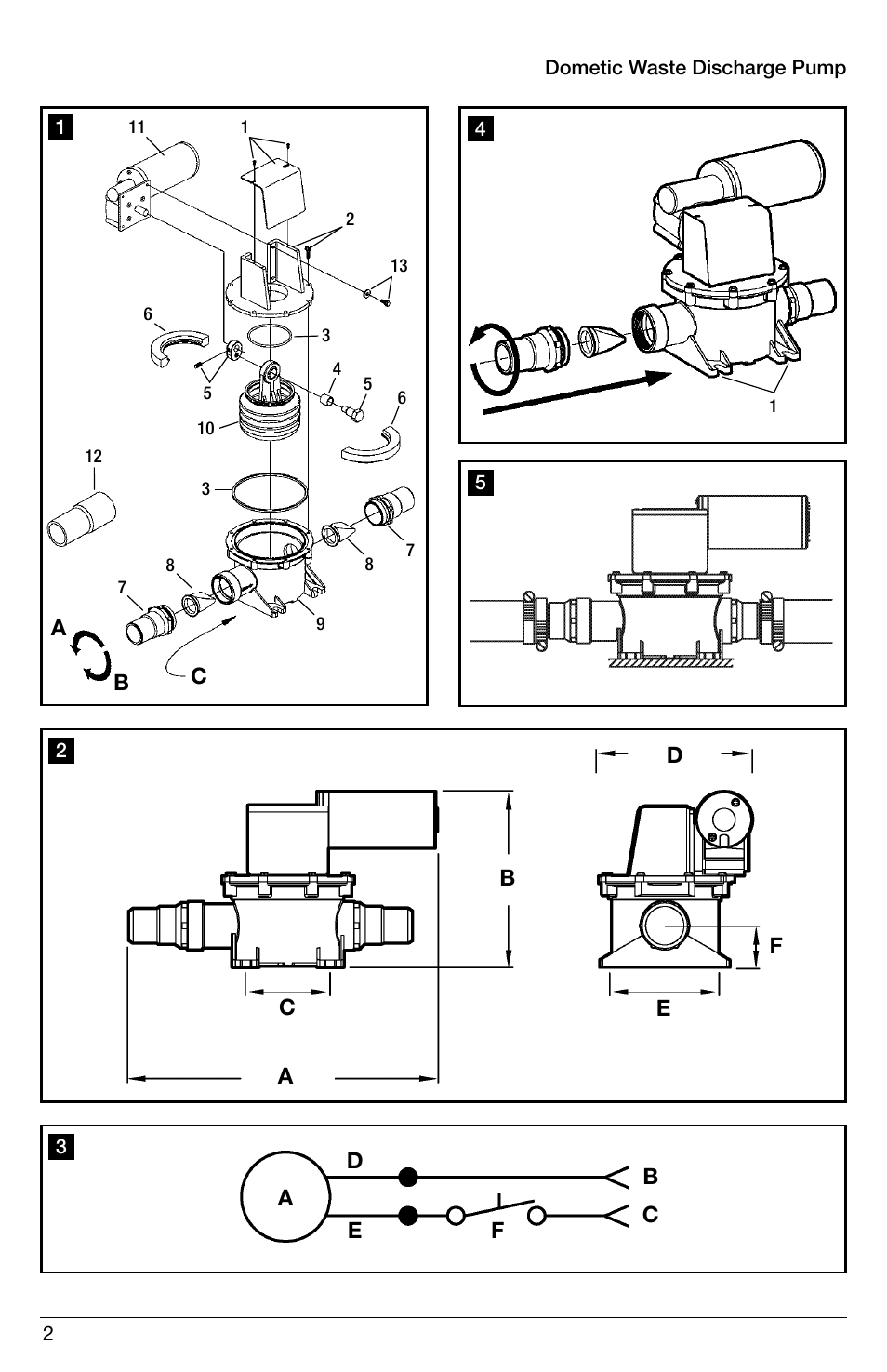 SeaLand DTW Discharge Pump User Manual | Page 2 / 56