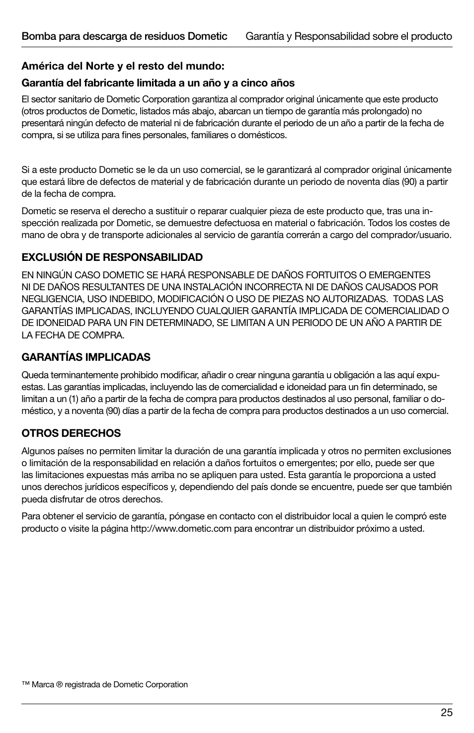 SeaLand DTW Discharge Pump User Manual | Page 25 / 56