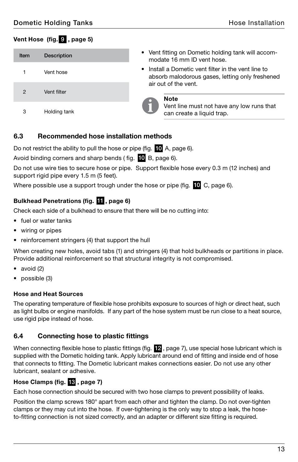 SeaLand DHT-L Series Holding Tank User Manual | Page 13 / 92