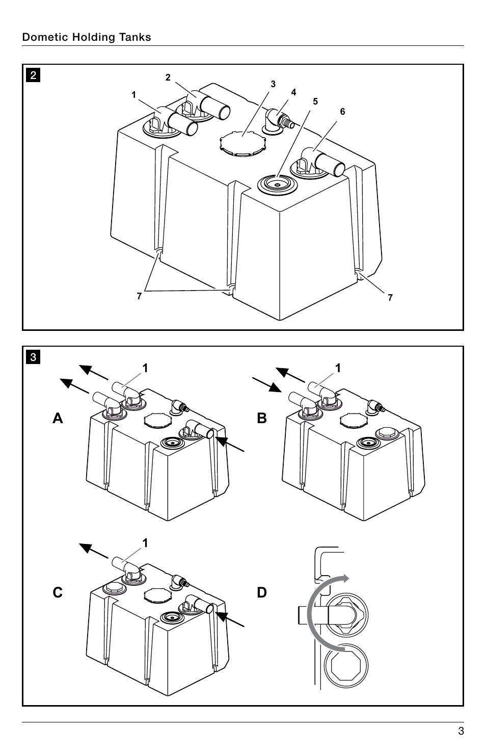 Ac b d | SeaLand DHT-L Series Holding Tank User Manual | Page 3 / 92