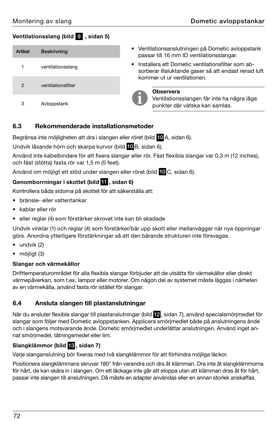 SeaLand DHT-L Series Holding Tank User Manual | Page 72 / 92