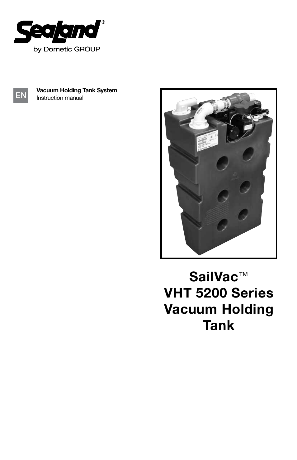 SeaLand SailVac VHT 5200 User Manual | 16 pages
