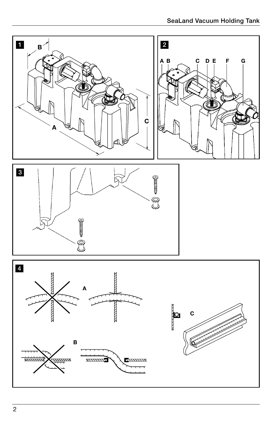 Illustrations | SeaLand VHT Vacuum Holding Tank User Manual | Page 2 / 12