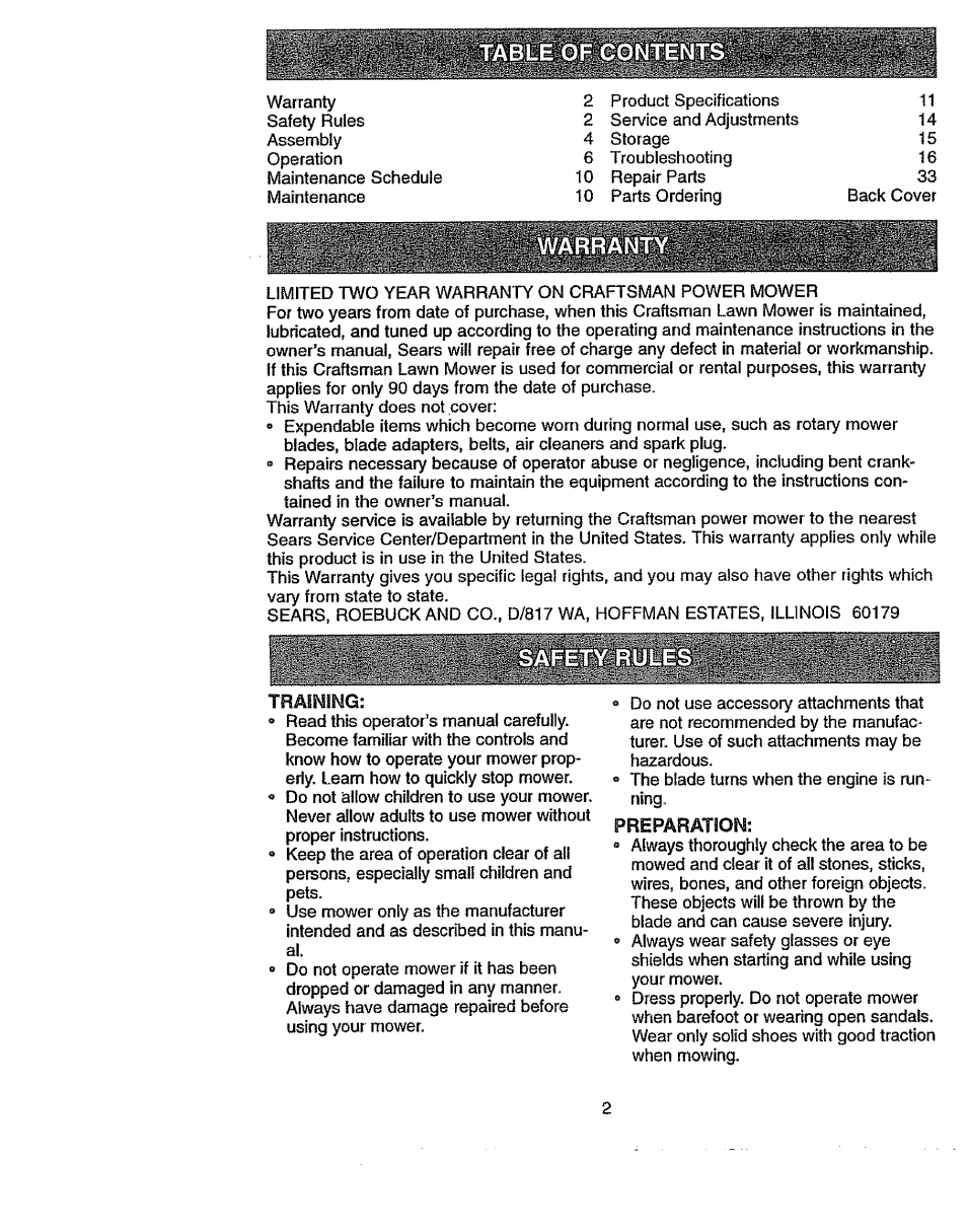 Craftsman 917.37742 User Manual | Page 2 / 18
