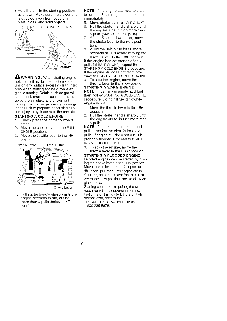 Ci'j | Craftsman 358.794964 User Manual | Page 10 / 36