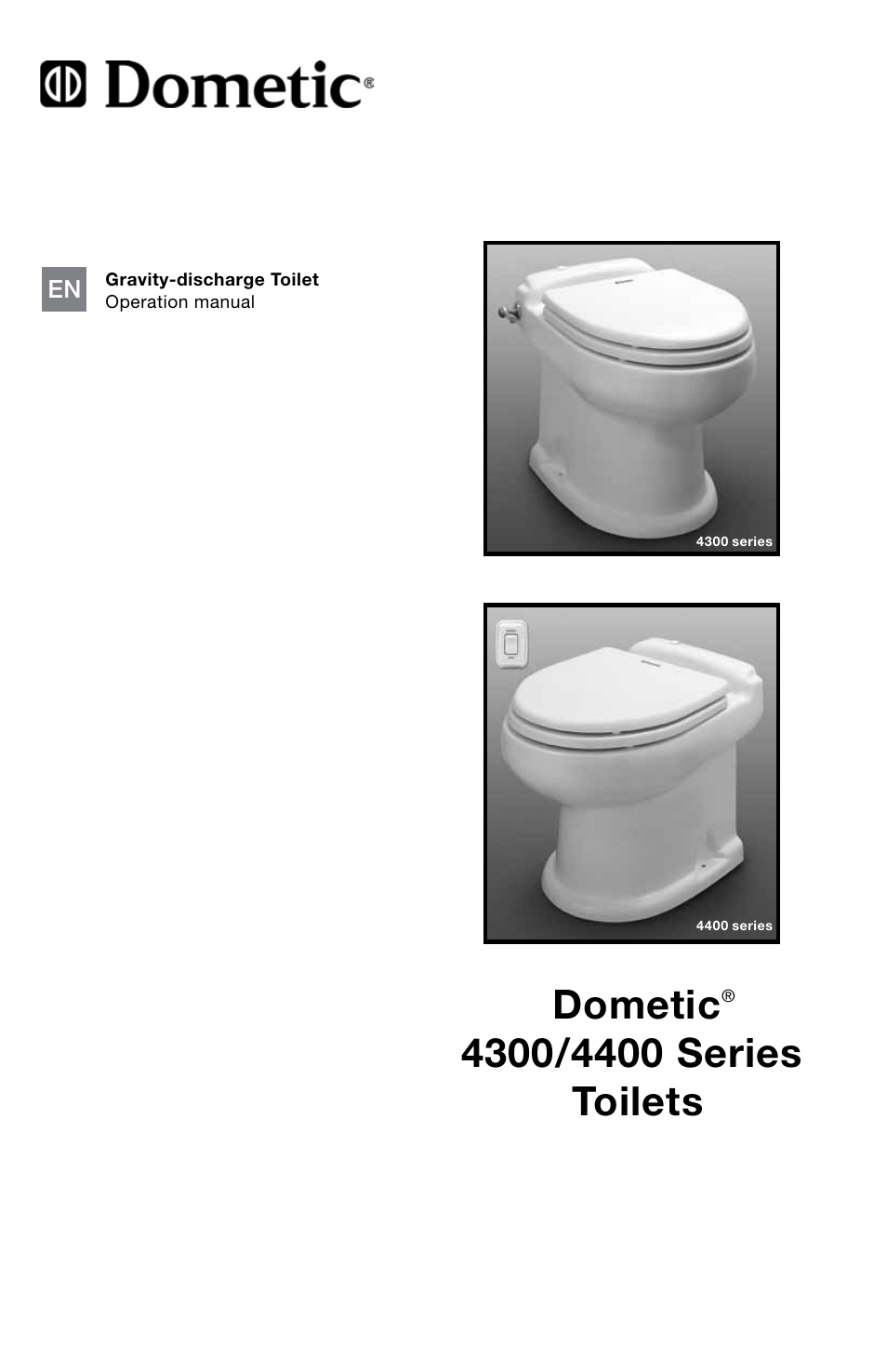SeaLand 4400 Series Toilet Operation Manual User Manual | 12 pages