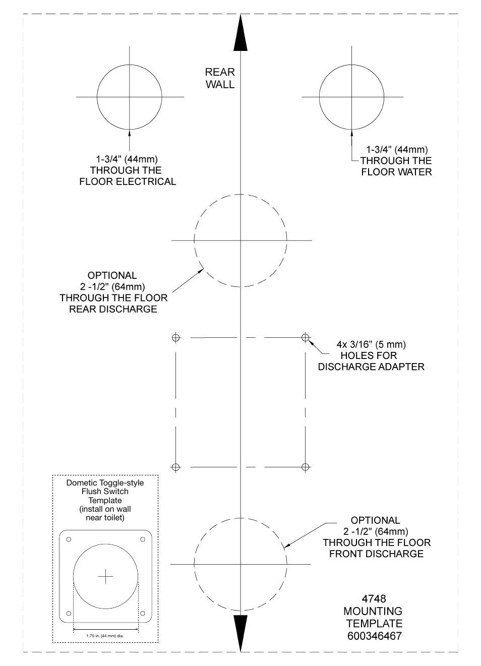 SeaLand VacuFlush 4748 Toilet User Manual | Page 4 / 4