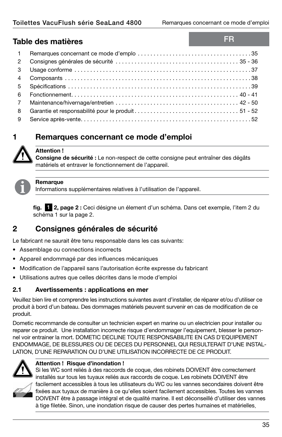 SeaLand 4800 Series VacuFlush User Manual | Page 35 / 116