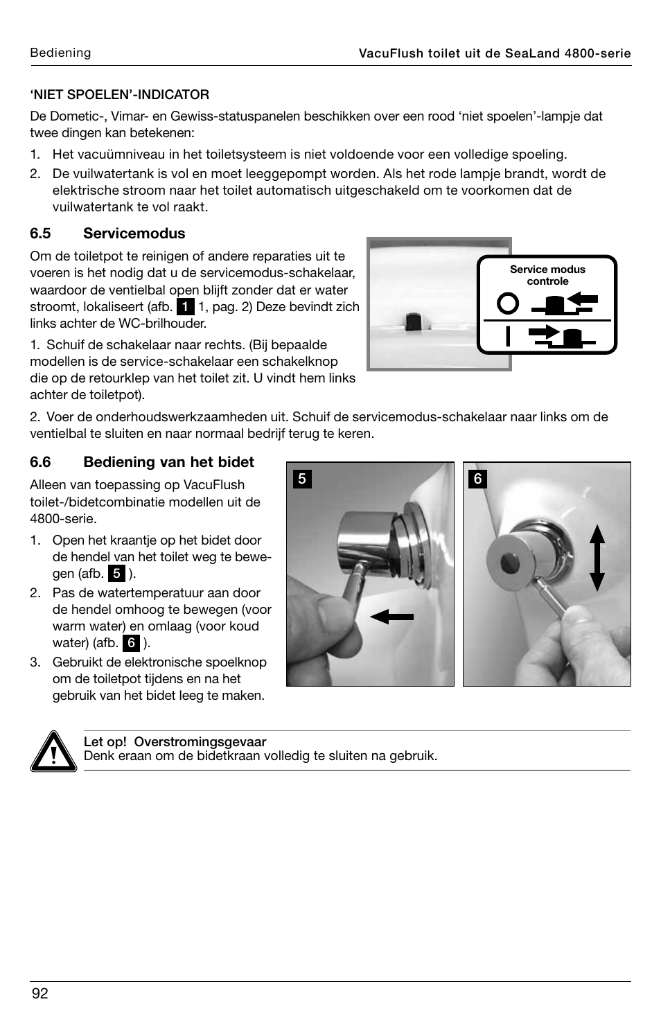 SeaLand 4800 Series VacuFlush User Manual | Page 92 / 116