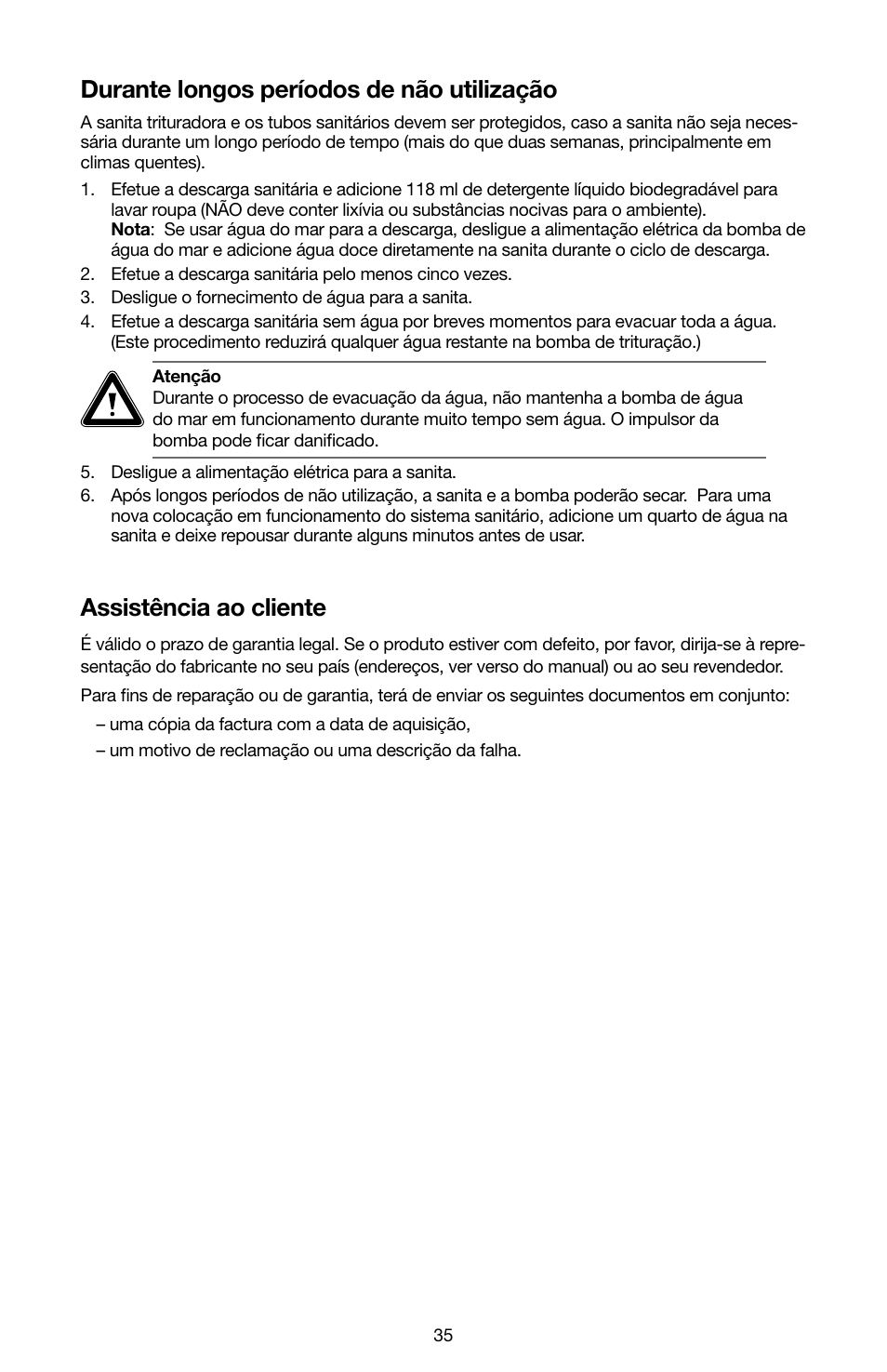 SeaLand 7200 Series MasterFlush Toilet Quick-start Guide User Manual | Page 34 / 51