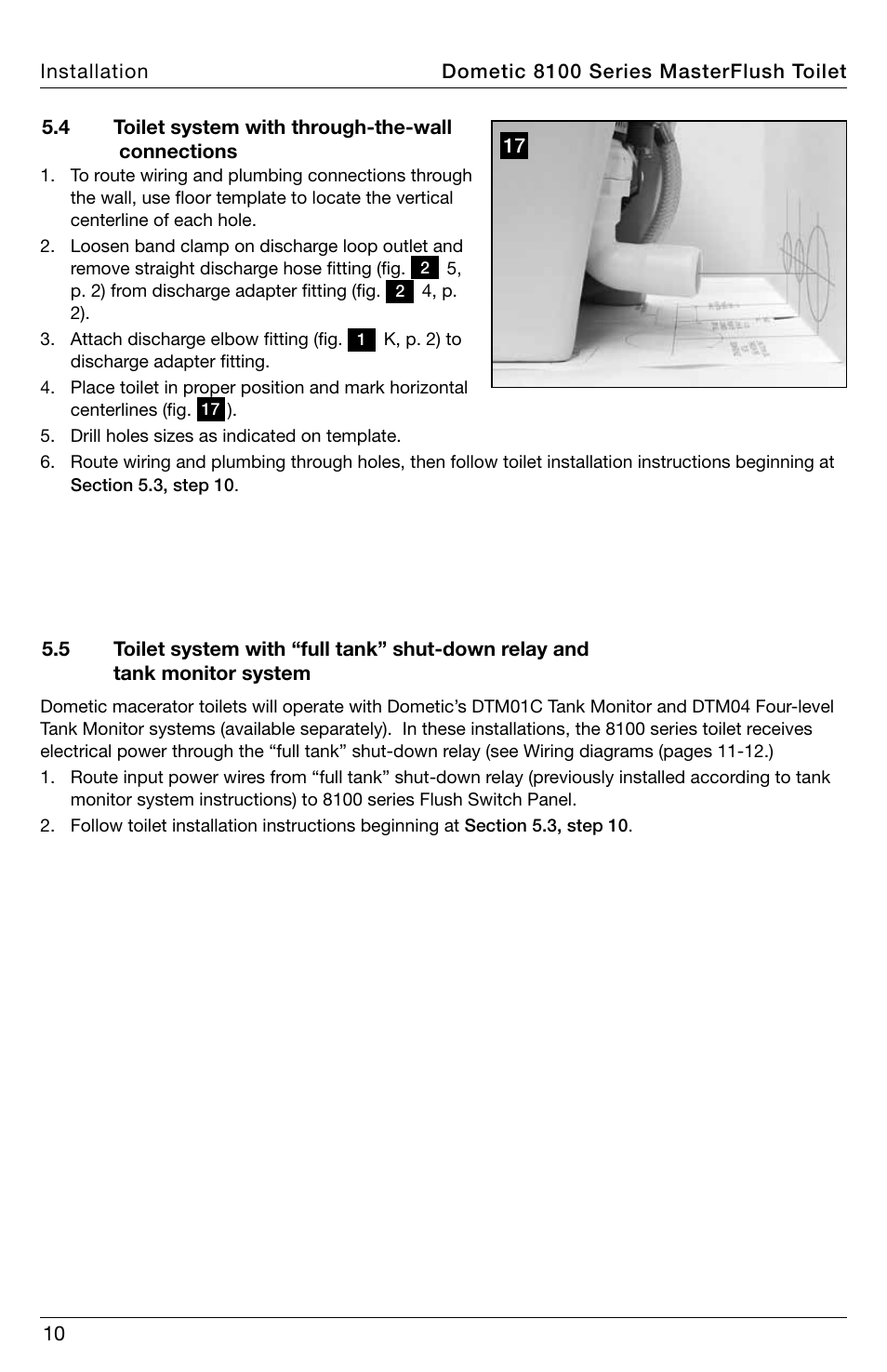 SeaLand 8100 Series MasterFlush Installation User Manual | Page 10 / 100