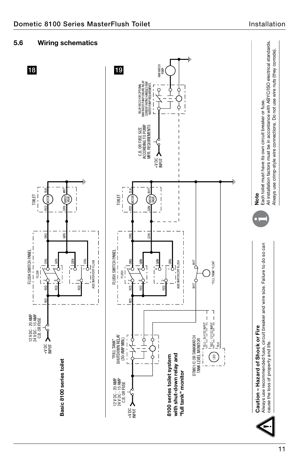 SeaLand 8100 Series MasterFlush Installation User Manual | Page 11 / 100