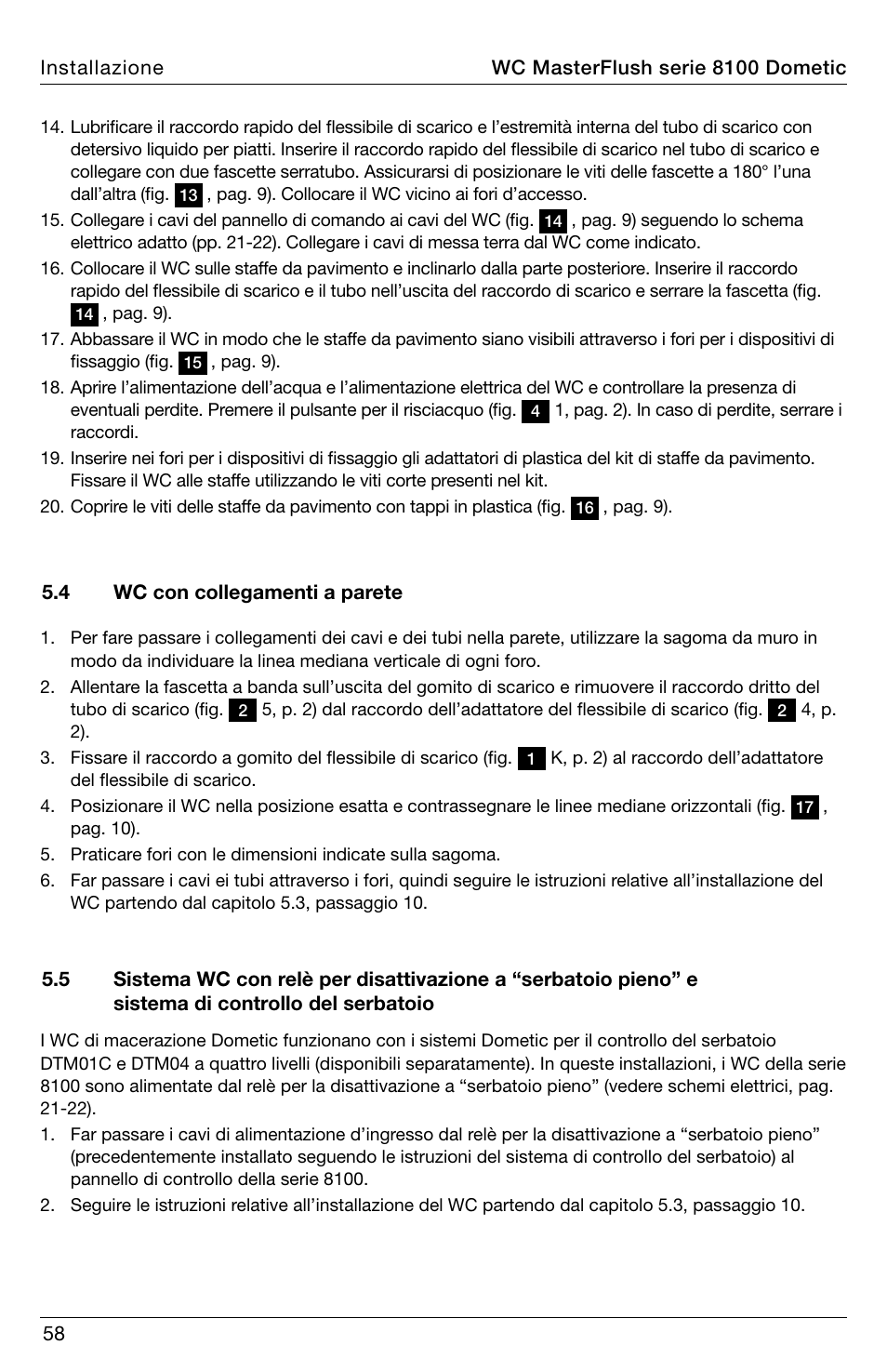 SeaLand 8100 Series MasterFlush Installation User Manual | Page 58 / 100