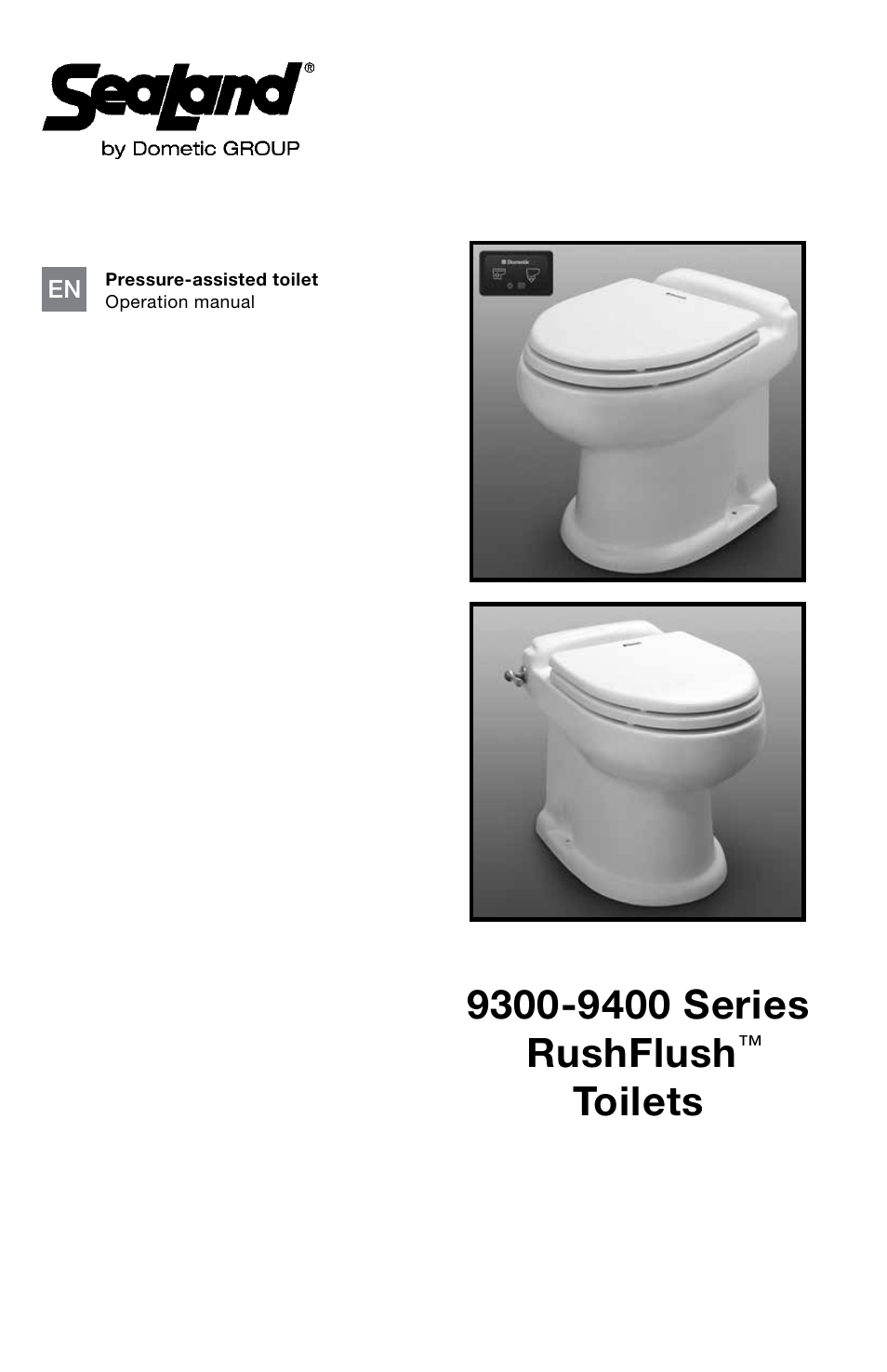 SeaLand 9400 Series RushFlush Operation Manual User Manual | 12 pages