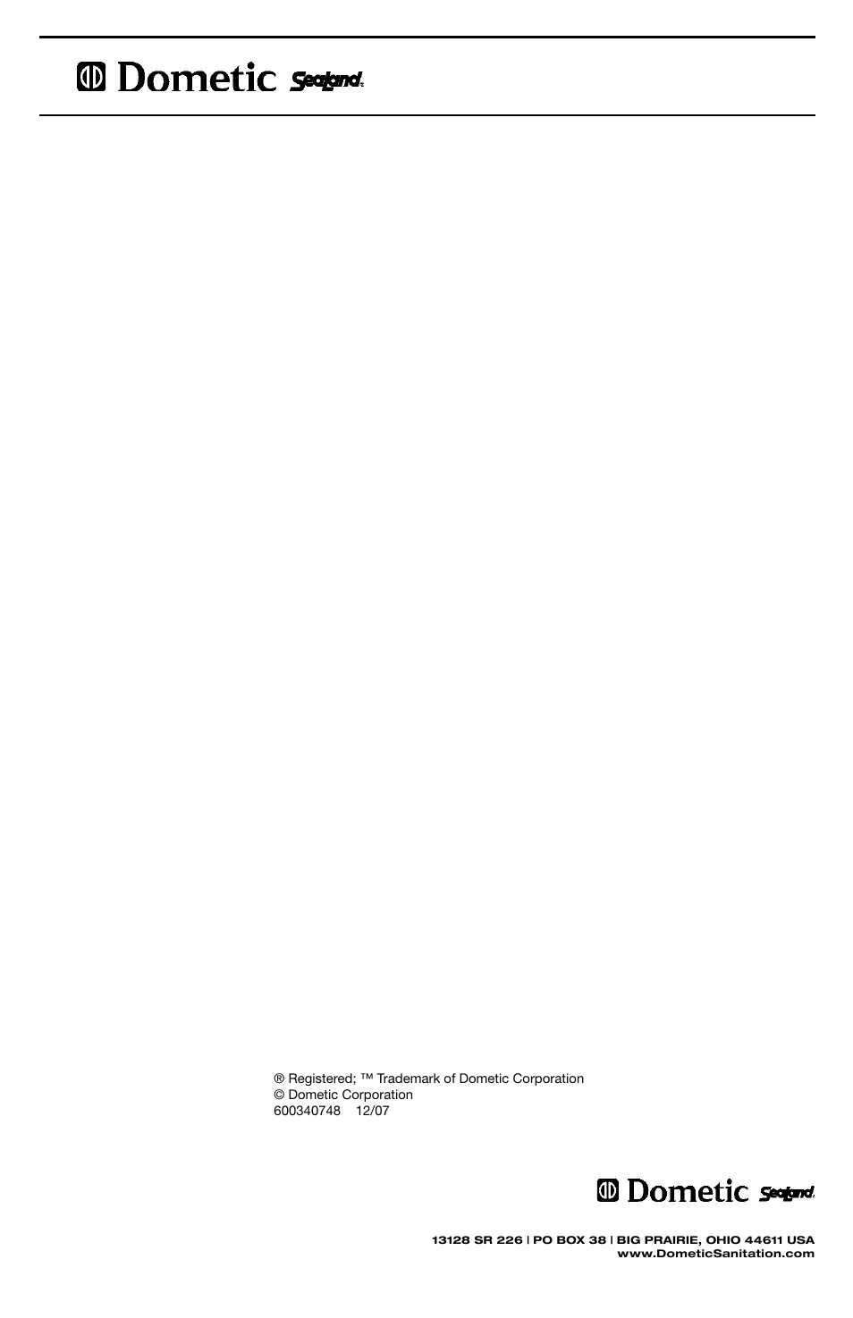 SeaLand 966 Series User Manual | Page 72 / 72