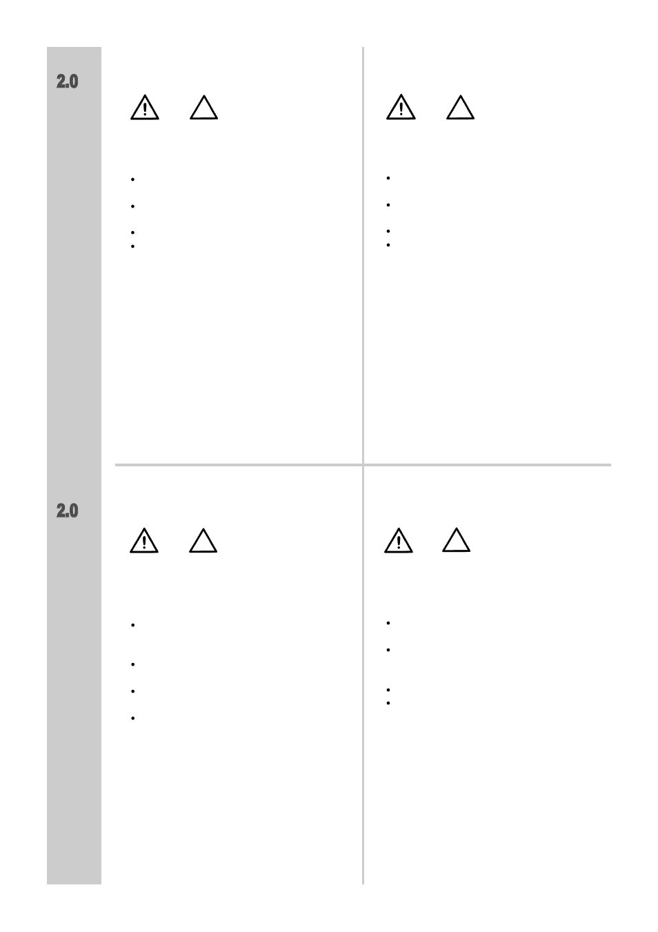 Für ihre sicherheit, For your safety, Voor uw veiligheid | Pour votre sécurité | SeaLand VT 2500 User Manual | Page 9 / 48