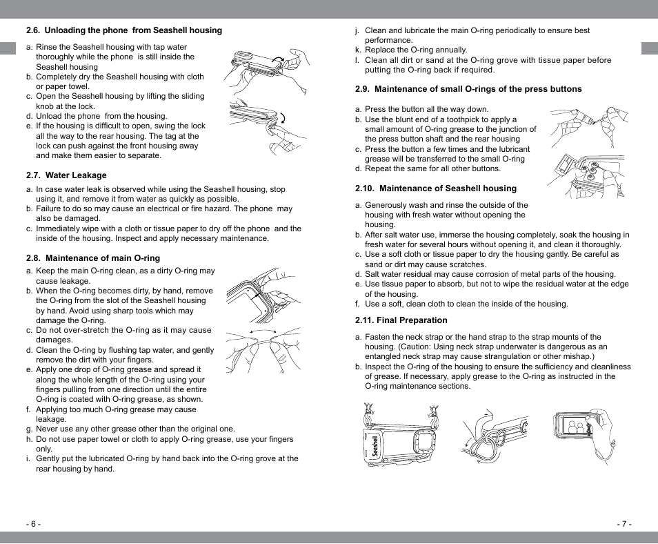 SeaShell SS-G User Manual User Manual | Page 5 / 7